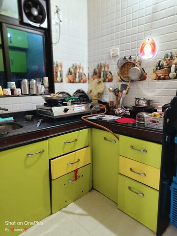 Kitchen in 1 BHK Apartment at Kopar Khairane – for Sale