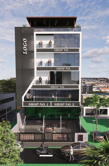  Shop – Exterior View View at Raipur Road - for Sale