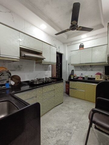 Kitchen in 2 BHK Apartment at Parsik Nagar – for Sale