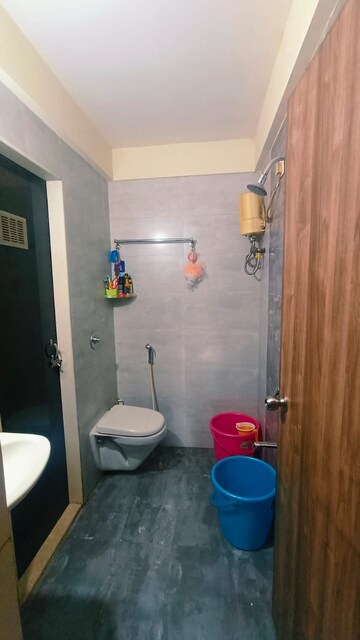 Bathroom in 2 BHK Apartment at Vishesh Balaji Symphony, New Panvel – for Sale