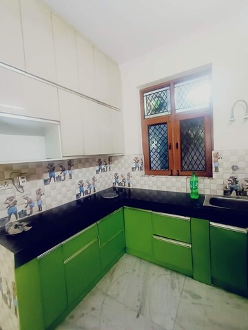 Kitchen in 3.5 BHK Builder Floor at Sainik Colony – for Sale