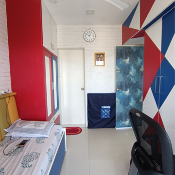 Bedroom in 2 BHK Apartment at Navkar Yellow Roses, Ic Colony – for Sale