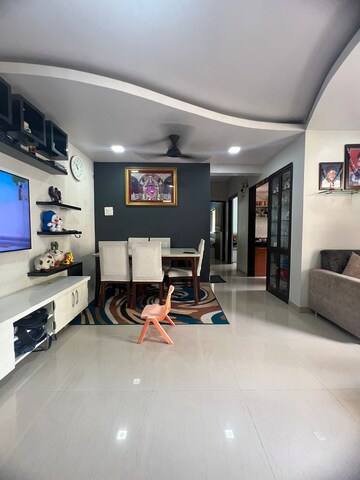 Living Room in 2 BHK Apartment at Parsik Nagar – for Sale