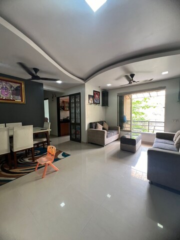 Living Room in 2 BHK Apartment at Parsik Nagar – for Sale