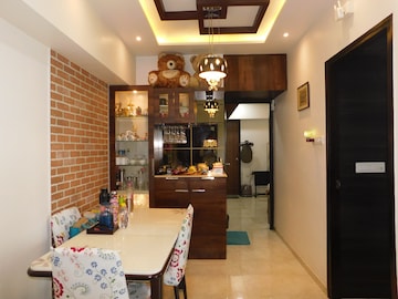 Living Room in 2 BHK Apartment at Lodha Amara, Kolshet Road – for Sale