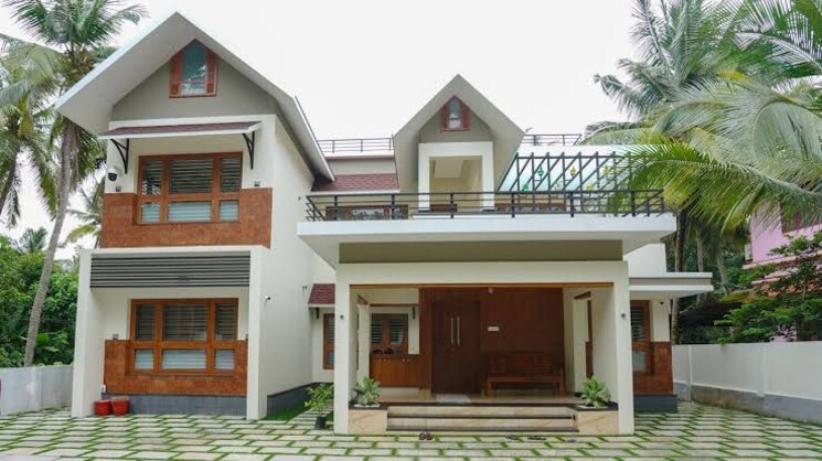 Exterior View, chandranagar 3 Bedroom 1200 Sq.Ft. Villa In Chandranagar Palakkad 7270133