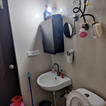 Bathroom in 3 BHK Apartment at Proview Officer City 2, Raj Nagar Extension – for Sale