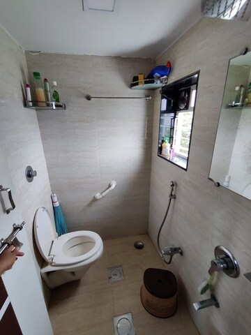 Bathroom in 4 BHK Apartment at Platinum Venecia, Nerul – for Sale