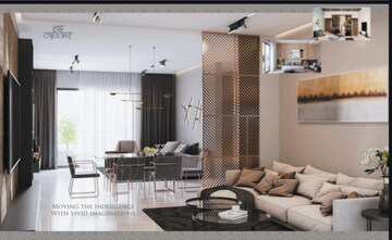 Living Room in 3 BHK Apartment at Candeur Crescent, Serilingampally – for Sale