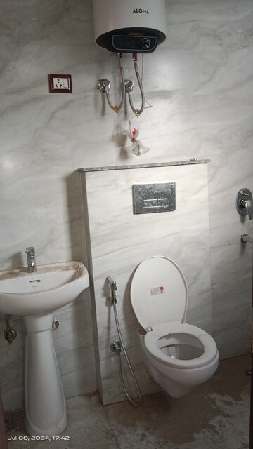 Bathroom in 3 BHK Builder Floor at Chattarpur – for Sale