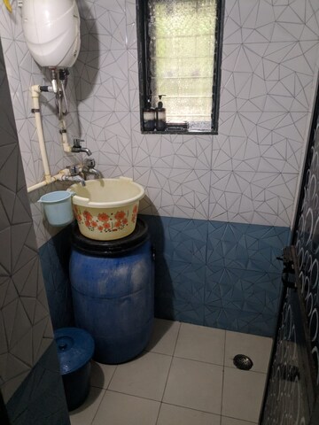 Bathroom in 1 BHK Apartment at Shantinagar CHS, Mira Road – for Sale