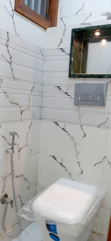 Bathroom in 2 BHK Builder Floor at Mahavir Enclave 1 – for Sale