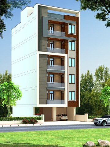 4 BHK Builder Floor – Exterior View View at Gandhi Path - for Sale