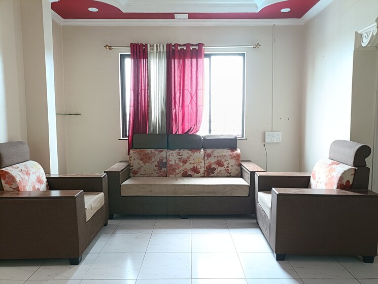 Living Room, raviraj-opela-apartment 2 Bedroom 1800 Sq.Ft. Apartment In Yerawada Pune 7272056
