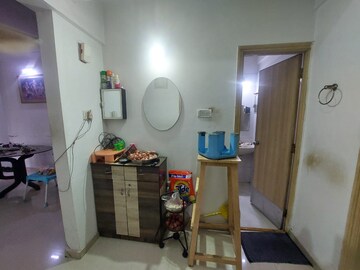 Bathroom in 2 BHK Apartment at Raunak Laxmi Narayan Residency, Pokhran Road No 2 – for Sale