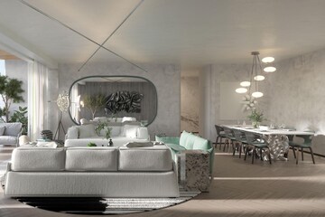 Living Room in 3 BHK Apartment at Nibm – for Sale