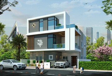 3.5 BHK Villa – Exterior View View at Mallampet - for Sale
