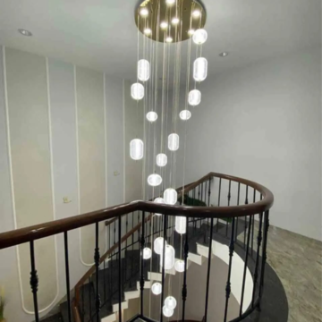 Staircase in 4 BHK Villa at Kanadia Road – for Sale