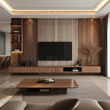 Living Room in 3.5 BHK Apartment at Godrej Nurture, Sector 150 – for Sale