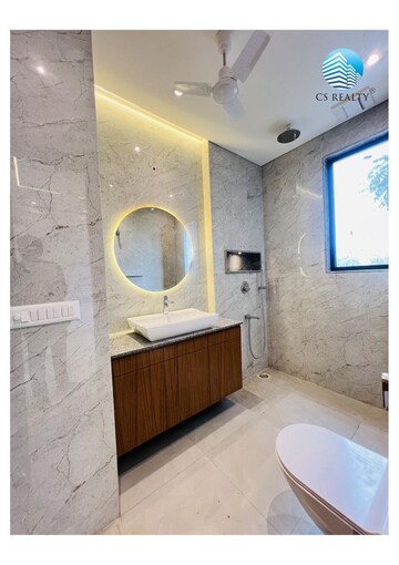 Bathroom in 3 BHK Builder Floor at Infinite Luxury, South City 2 – for Sale