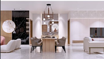 Staircase in 3 BHK Apartment at Hallmark Treasor, Narsingi – for Sale