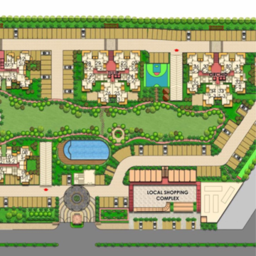 Master Plan in 3 BHK Apartment at SKA Metro Ville, Eta Ii Greater Noida – for Sale