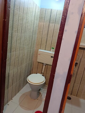 Bathroom in 2 BHK Builder Floor at Lajpat Nagar – for Rent