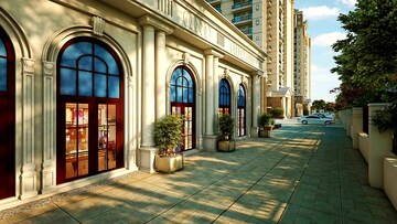 2 BHK Apartment – Exterior View View at Tejas Greenberry Signatures, Vrindavan Yojna - for Sale