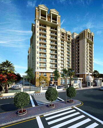 2 BHK Apartment – Exterior View View at Tejas Greenberry Signatures, Vrindavan Yojna - for Sale
