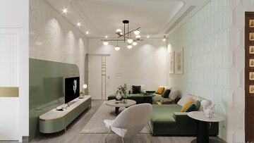 Living Room in 3.5 BHK Villa at Mallampet – for Sale
