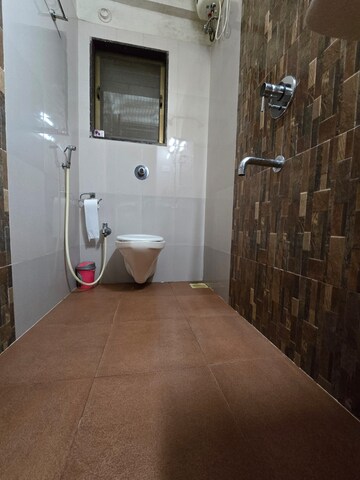 Bathroom in 1.5 BHK Apartment at Parsik – for Sale