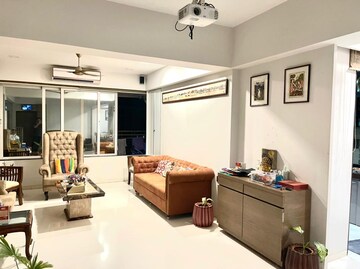 Living Room in 2 BHK Apartment at The International, Churchgate – for Sale