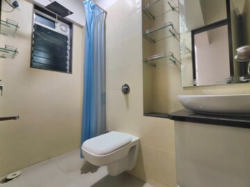 Bathroom in 2 BHK Apartment at Tilak Nagar – for Rent