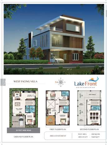 3 BHK Villa For Resale in Gandipet Hyderabad  7273731