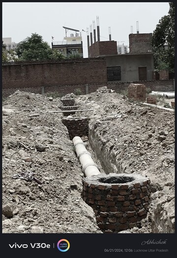  Plot – Exterior View View at Jankipuram Extension - for Sale
