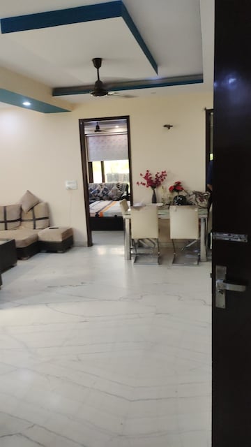 Living Room in 3 BHK Builder Floor at Ramesh Nagar – for Sale
