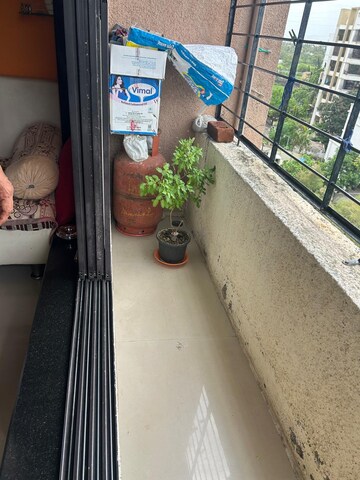 Balcony in 2 BHK Apartment at Kauls Heritage City Apartment, Vasai West – for Sale