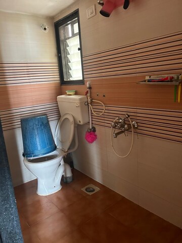 Bathroom in 2 BHK Apartment at Kauls Heritage City Apartment, Vasai West – for Sale