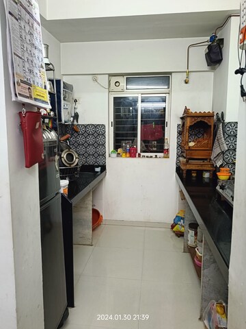 Kitchen in 1 BHK Apartment at Lodha Amara, Kolshet Road – for Sale