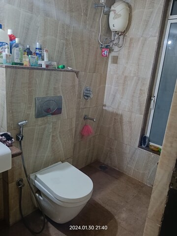 Bathroom in 1 BHK Apartment at Lodha Amara, Kolshet Road – for Sale
