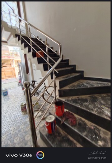 Staircase in 3 BHK Independent House at Jankipuram Extension – for Sale