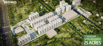 2 BHK Apartment – Exterior View View at Klj Platinum Heights, Sector 77 - for Sale