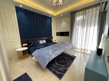 Master Bedroom in 3 BHK Apartment at Roseate Homes, Ghazipur – for Sale