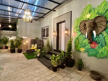 3 BHK Villa – Exterior View View at Mandir Hasaud - for Sale