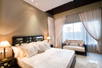 Bedroom in 3 BHK Apartment at Sushma Crescent, Dhakoli Village – for Sale