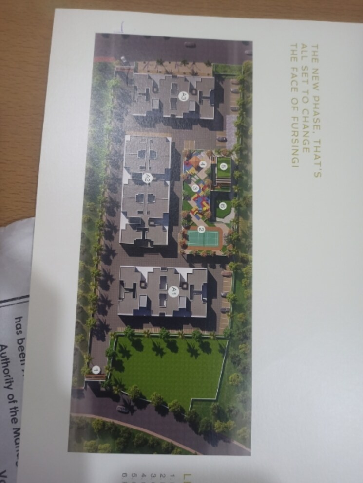 Master Plan, malpani-green-park 1.5 Bedroom 700 Sq.Ft. Apartment In Fursungi Pune 7274640