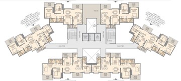 Floor Plan in 2 BHK Apartment at Urban Skyline Phase 2, Ravet – for Sale