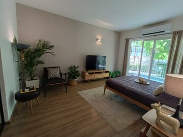 Living Room in 3.5 BHK Apartment at Godrej Vriksha, Sector 103 – for Sale