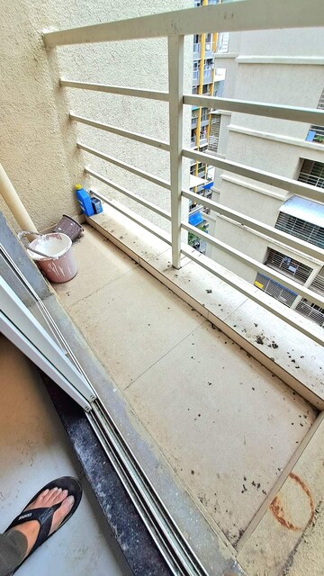Balcony in 2 BHK Apartment at Kohinoor Lifestyle, Kalyan West – for Sale