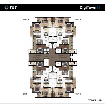 Master Plan in 3 BHK Apartment at Siddharth Vihar – for Sale
